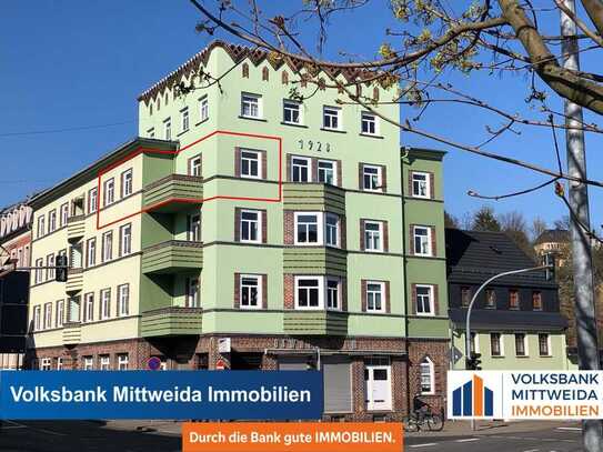 Mittweida - Moderne 2-Zimmer Wohnung mit großer Wohnküche und Balkon