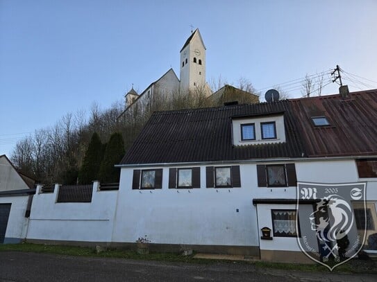 Bissingen / Diemantstein - Charmante DHH mit optimal genutztem Grundstück in BissingenDiemantstein