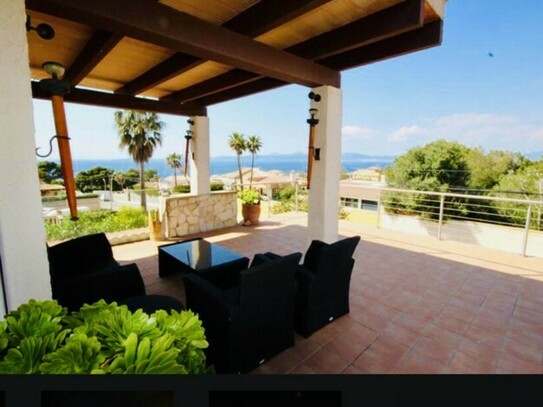 Mallorca-Bahia Grande - Mallorca-270 qm-schickes Haus mit MeerblickPanoramablick
