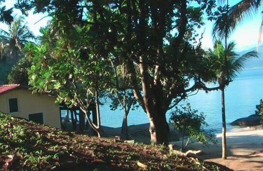 Itacuriça RJ - Haus mit 172 m Strand, Insel Jaguanum in Rio de Janeiro