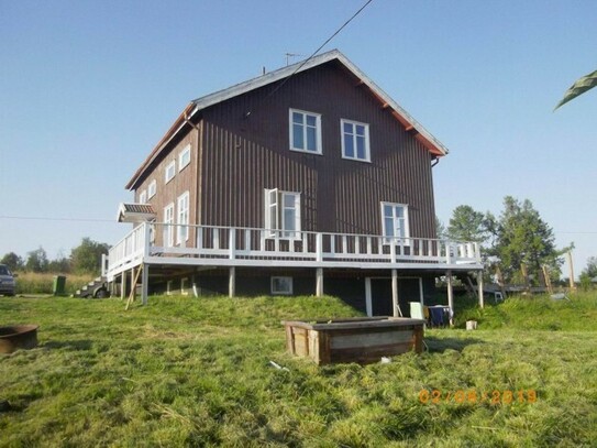 Åsele - Bauernhof und Land in Lappland, Schweden