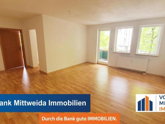 Chemnitz - 3-Zimmer-Wohnung mit Balkon, Gäste-WC und PKW-Stellplatz