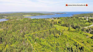 Soldiers Cove - Cape Breton - 2,7 Hektar großes Bau-Grundstück nahe St. Peters und Bras d`Or Lake