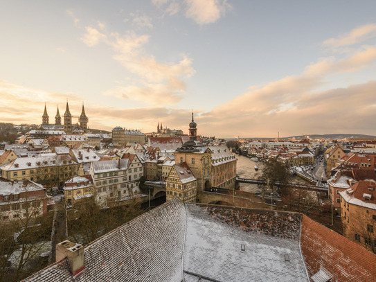 Bamberg - Wohnen oder Arbeiten, Vermieten oder Selbstnutzen - 3-Zimmer-Wohnung in zentraler Lage Bambergs