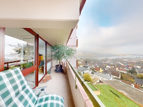 Bingen am Rhein - 2-Zimmer-Wohnung mit Rheinblick