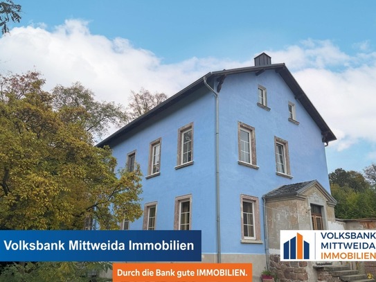 Mittweida - Große Villa mit Nebengengebäude in ruhiger Lage!