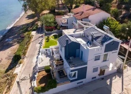 Katv Achaia - Haus direkt am Meer im Westen Griechenlands
