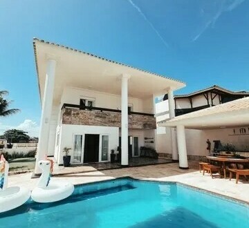 Lauro de Freitas - Brasilien Luxus-Villa direkt am Strand mit 5 Suiten