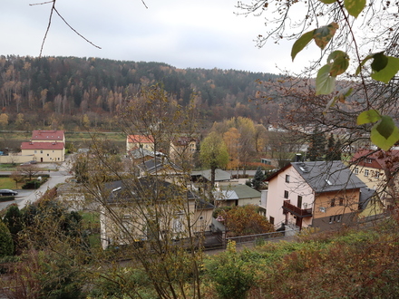 Bad Schandau - Wohnbaugrundstück mit Elbblick im Elbsandsteingebirge sichern - Träume werden wahr