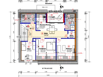 Zschopau - Erstbezug, DG-Wohnung im Herzen von Zschopau