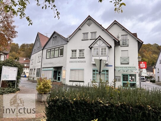 Widdern - Platz ohne Ende - vielseitig nutzbare Gewerbeflächen im Zentrum von Widdern - Verkauf, Wohnen, Lager