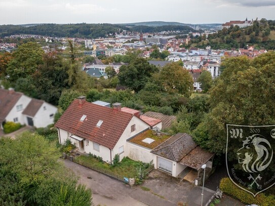 Heidenheim an der Brenz - EFH mit gr. Grundstück - Top Lage mit unverbaubarem Schloss- u. Weitblick in HDH