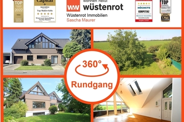 Bergheim - Mit 3D: Sehr gepflegtes Zweifamilienhaus mit Wohlfühlpotential und schönem Garten.