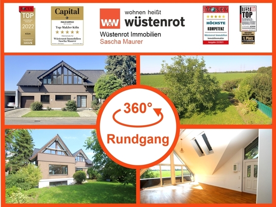 Bergheim - Mit 3D: Sehr gepflegtes Zweifamilienhaus mit Wohlfühlpotential und schönem Garten.
