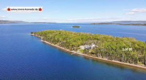 West Bay - Cape Breton - Bras d`Or Lake - Wunderschönes Ufer-Grundstück am MacKenzie Point