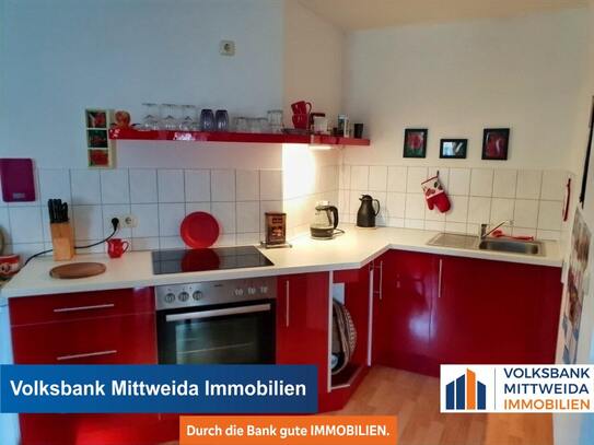 Mittweida - Schöne 1-Zimmer-Wohnung mit moderner Einbauküche und Balkon