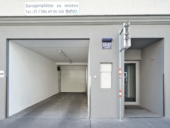 Komfortabler Stapelparkplatz in der Zinckgasse 15