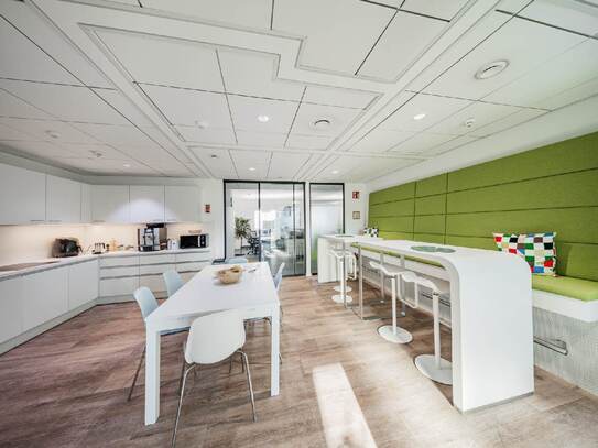 Barrierefreies und gut aufgeteiltes Büro im Greenworx zu mieten