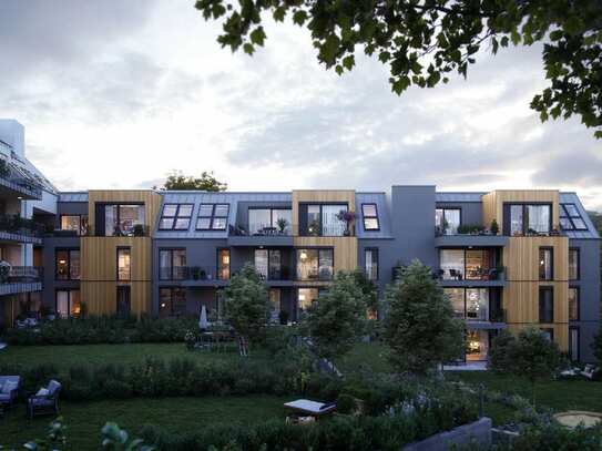 STOCK IM WEG - 5 Zimmer Dachgeschosswohnung mit Gartenblick und Terrasse