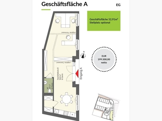 ++ NEUBAU-GESCHÄFTSLOKAL in KRITZENDORF ++