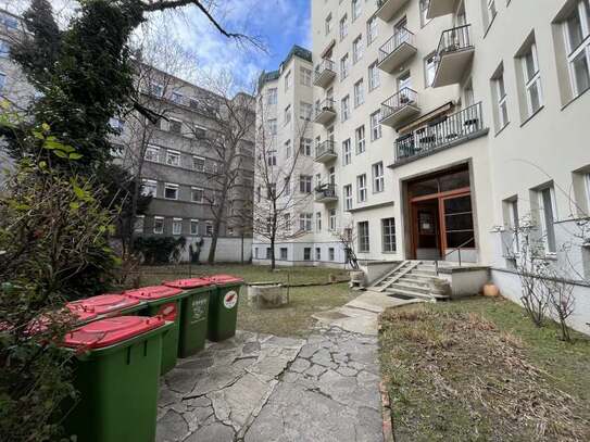 Unbefristet vermietete 3 Zimmer Wohnung mit Balkon Nähe Schloss Belvedere