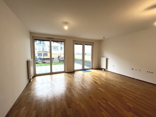 Tolle 2-Zimmer-Gartenwohnung inkl.Terrasse und PKW-Abstellplatz - Nähe U3 Schweglerstraße