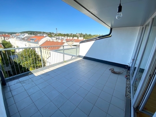 Dachgeschoss-Maisonette mit 3 Zimmern und Terrasse - Nähe S45 Hernals