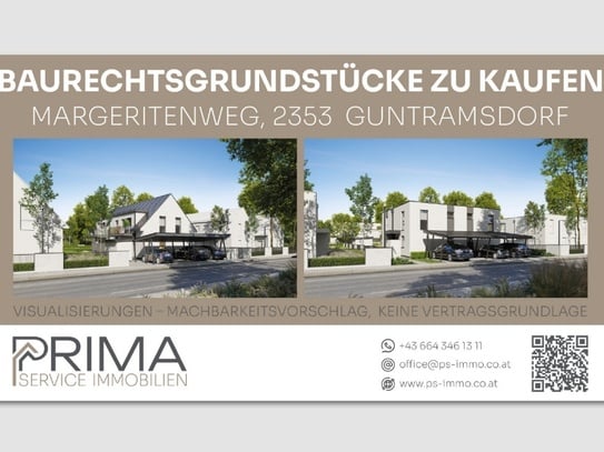 ++ TOP BAURECHTSGRUNDSTÜCKE ++ in Guntramsdorf