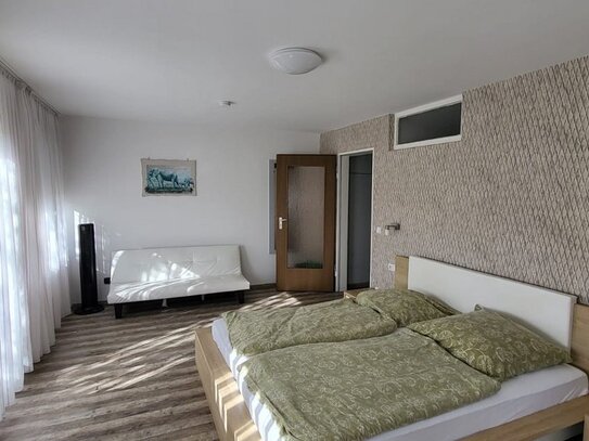 Book now from one month - 1-room apartment with TV, WiFi, kitchen, shower/toilet, balcony, washi...