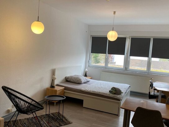 Temporary living Stuttgart Vaihingen in serviced apartment, fully furnished, bookable from 1 month