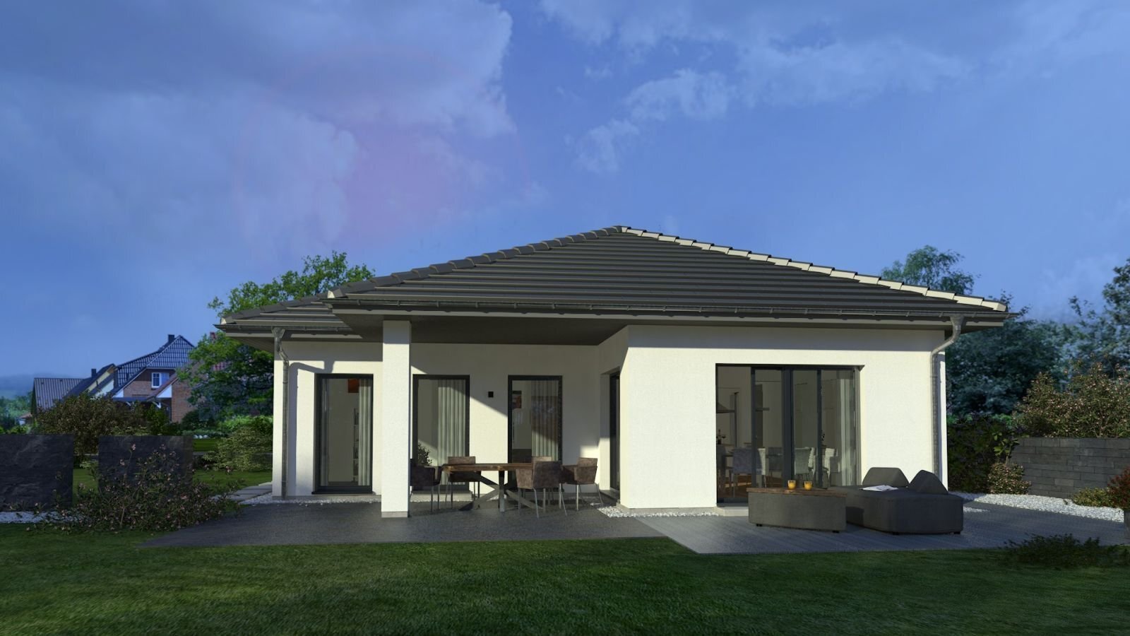 Wohnen auf einer Ebene, Stil auf höchsten Niveau.