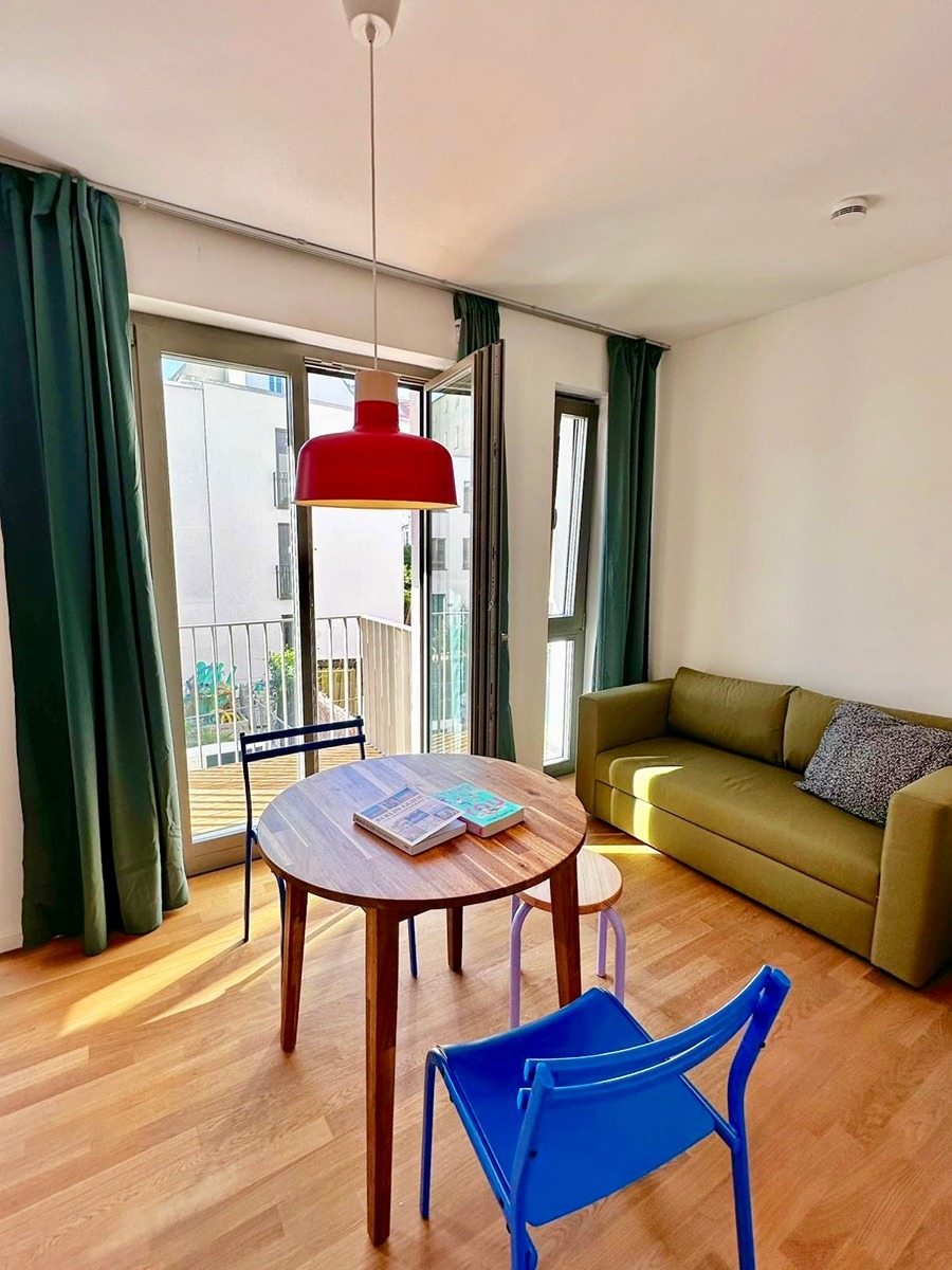 Möblierte 1-Zimmer-Neubauwohnung mit Balkon in Berlin-Weißensee – Erstbezug 2025 - Foto 1