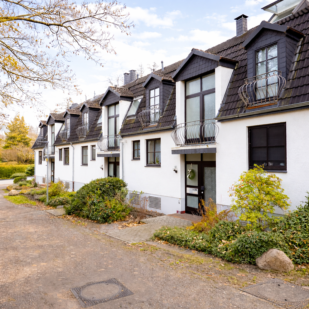Bremen-Lesum: Ruhige 4-Zi.-ETW (89 m²) mit Balkon & Grünblick – provisionsfrei