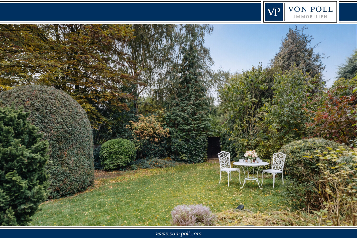 Ein- bis Zweifamilienhaus auf herrlich angelegtem Erbpachtgrundstück in ruhiger Lage