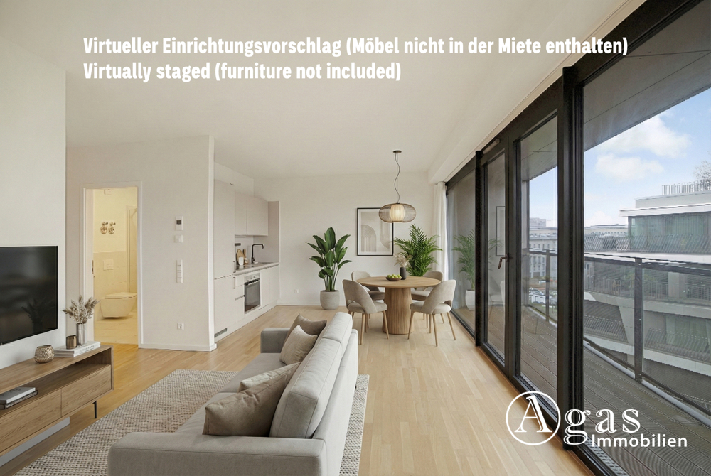 DACHGESCHOSS mit Weitblick! 2 Zimmer Wohnung mit ca. 62 m², EBK und Privat-Gym in Berlin-Mitte! - Foto 1