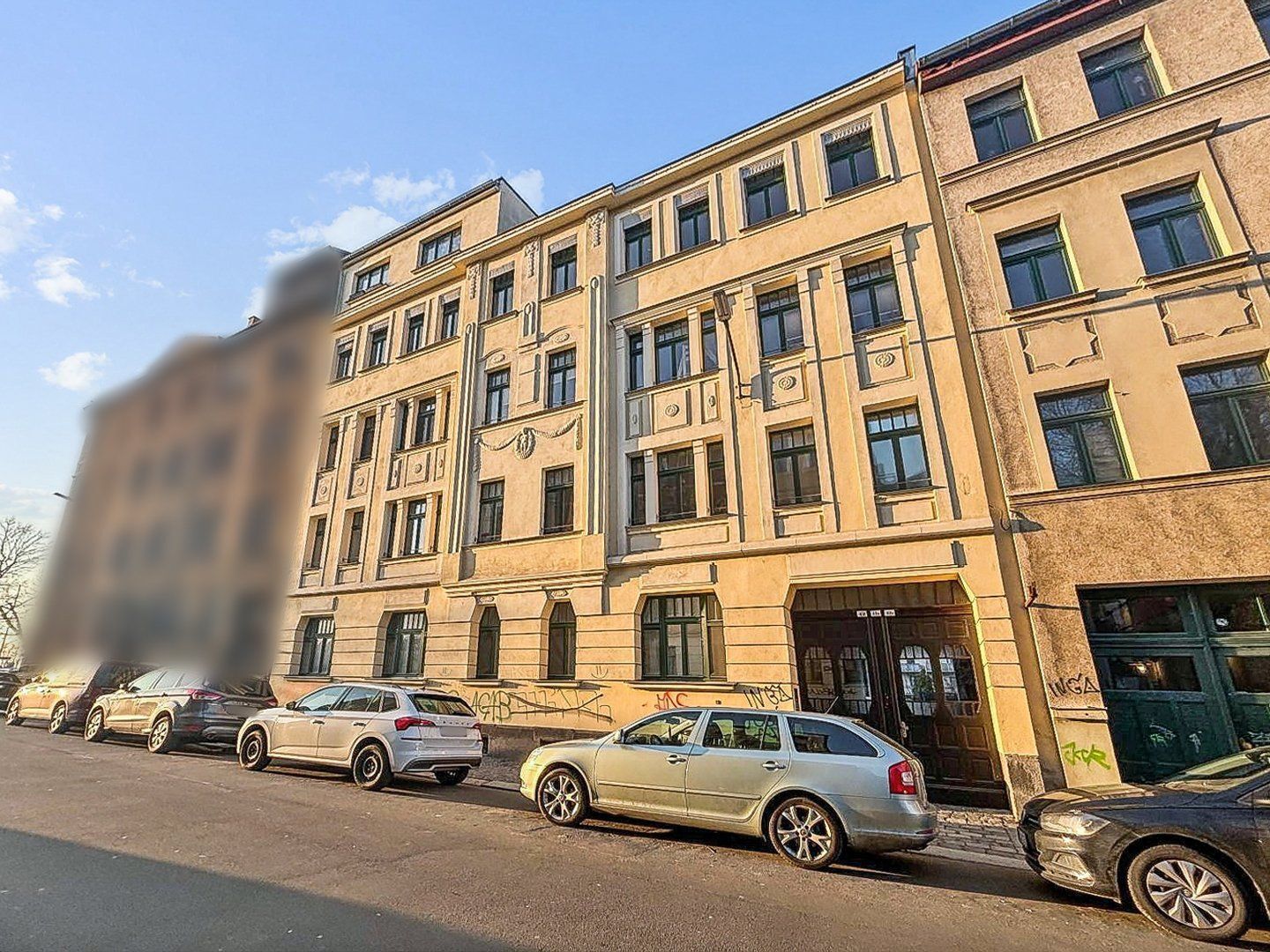 Denkmalschutz: Leerstehende 4-Zimmer-Wohnung in Leipzig-Lindenau zu erwerben - ca. 2015 kernsaniert