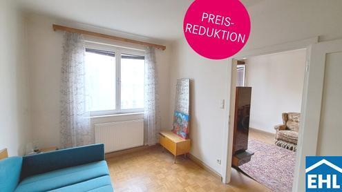 Preisreduktion! Renovierungsbedürftiges 2-Zimmer Apartment nahe dem Hamerlingpark!