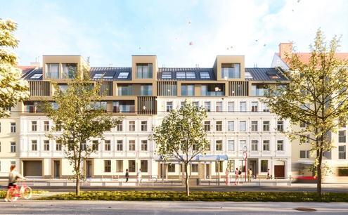 Lichtdurchflutetes Penthouse mit 4 Schlafzimmern und 3 Terrassen - QUARTIER NEUE MITTE