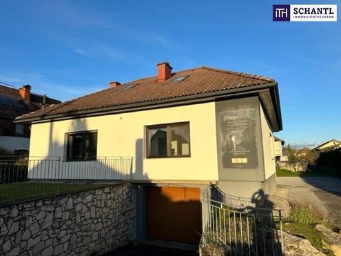 Haus in Sonnenlage mit Garage, Keller, Nebengebäude und herrlichem Garten!