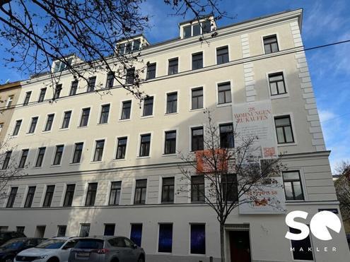 #SQ - BEFRISTET VERMIETETE 2-ZIMMER-ALTBAUWOHNUNG - MÄRZSTRASSE