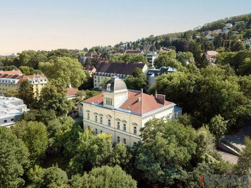 VILLA SEUTTER - freistehende, historische Villa mit Wientalblick & 3.221m² Grund! 24 Zimmer und über 900m² Bestandsfläc…