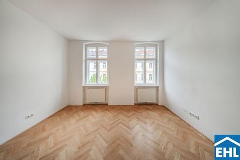 Küche geschenkt: Bezugsfertige Garçonnière in gepflegtem Altbau nahe dem Wiener Prater