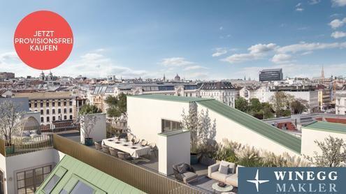 PROVISIONSFREI! DACHTRAUM mit WIENBLICK! Penthouse auf einer Ebene mit grandioser Dachterrasse