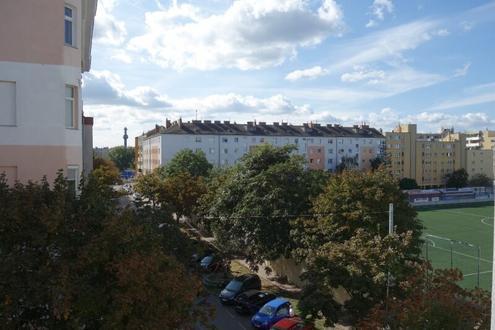 Sanierungsbedürftige, sonnige 46,11 m² im Altbau, 3. Liftstock westseitig, weiter Blick!