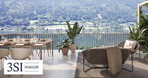 Exklusive Wohnung am Ossiacher See mit riesen Terrasse, Garten sowie privatem Badeplatz - Ihr Traum am Wasser