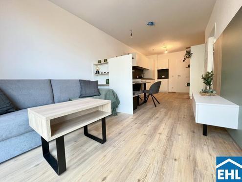 Moderne 2-Zimmer-Wohnung mit Einbauküche und Co-Working-Räumen - Perfekt für junge Paare!