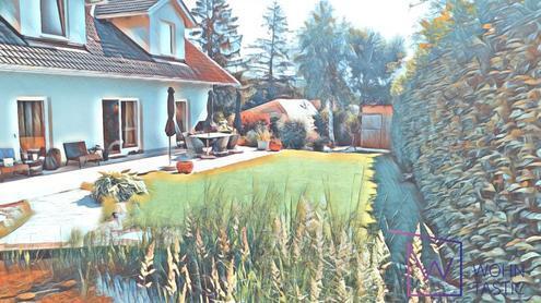 Exklusives 280 m² Haus mit Fernblick ++ Doppelgarage ++ Pool ++ PV-Anlage ++ nur 8 Min. von Wien