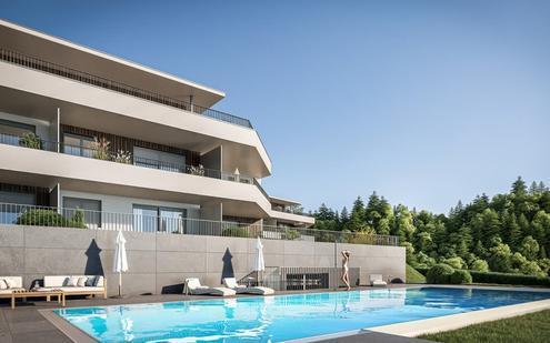 Gartenwohnung in Pörtschach am Wörthersee + Infinity-Pool