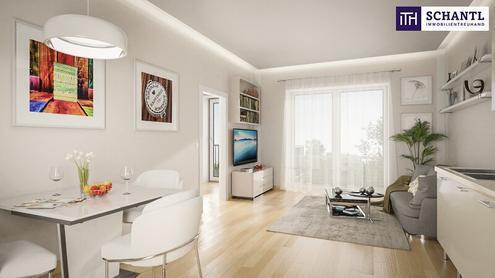 Moderne Wohlfühloase in Gerasdorf bei Wien - Erstbezug mit Balkon und Stellplatz für nur 228.000 !