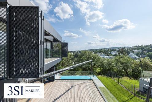 The Unique Villen: Villa in absolut ruhiger Lage mit Weitblick, Pool & Sauna